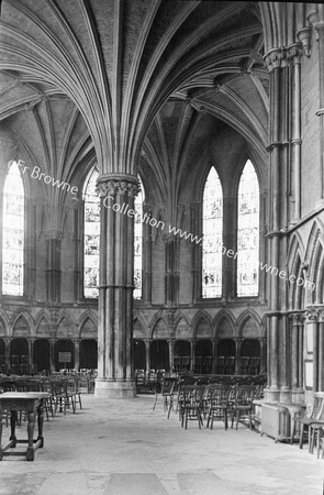 CHAPTER HOUSE INTERIOR